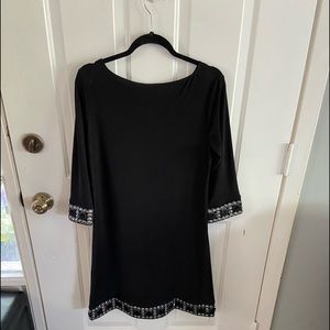 Tiana B. Black dress. Size 10. New with tags.